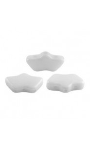 Les perles par Puca® Delos beads Opaque white 03000